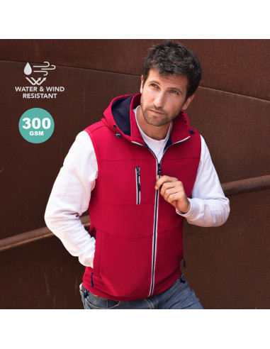 Chaleco personalizado bordado, soft shell,...