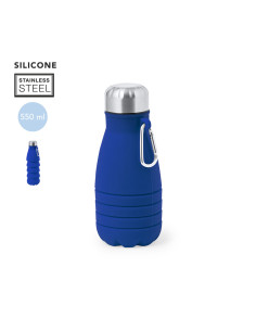 Botella de Agua Personalizada plegable de 550ml
