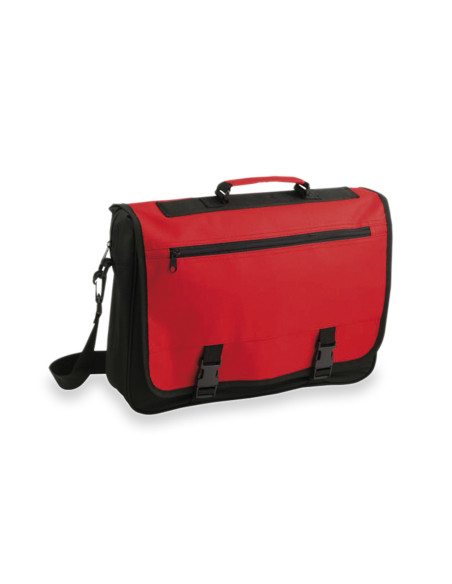 Maletín personalizado en poliéster con bandolera y funda.