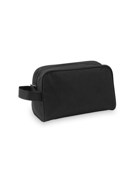 Neceser personalizado con cremallera en poliéster 600D.