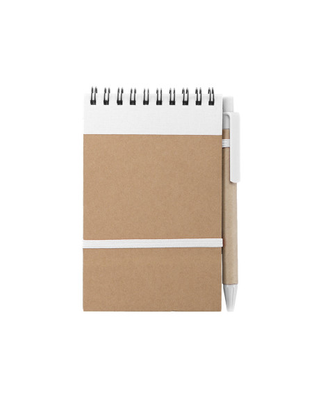 Libreta Ecológica Publicitaria de Anillas, tapas de Cartón Reciclado