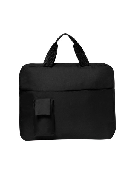 Maletín en poliéster personalizado 600D con bolsillo frontal.