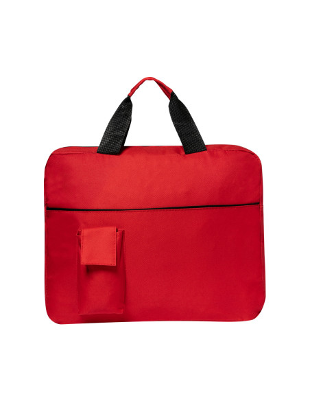 Maletín en poliéster personalizado 600D con bolsillo frontal.