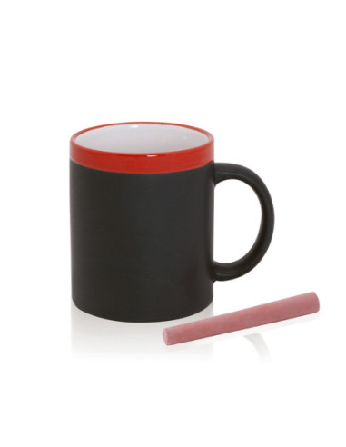 Taza de Cerámica Personalizable con Pizarra 350ml