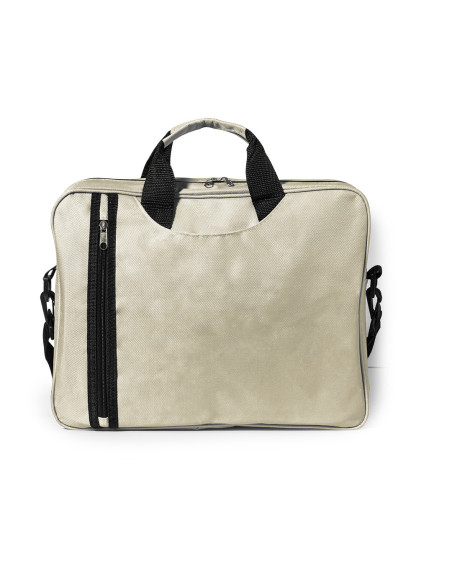 Maletín con bolsillo frontal personalizado en poliéster, 600D.