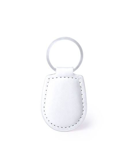 Llavero personalizable de polipiel en colores vivos.
