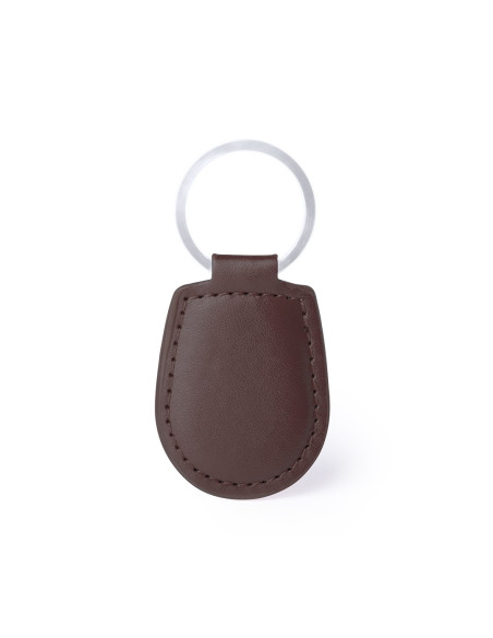 Llavero personalizable de polipiel en colores vivos.