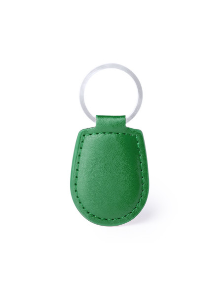 Llavero personalizable de polipiel en colores vivos.