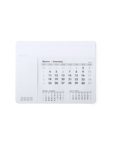Alfombrilla Ratón Personalizada calendario y antideslizante.