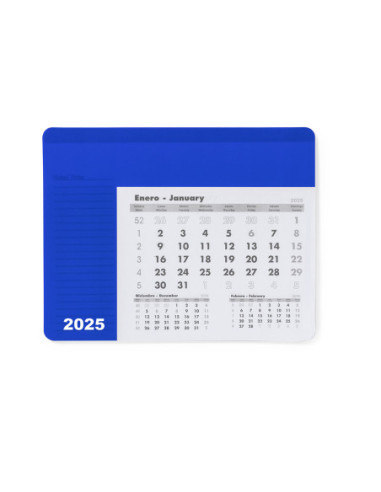 Alfombrilla Ratón Personalizada calendario y...