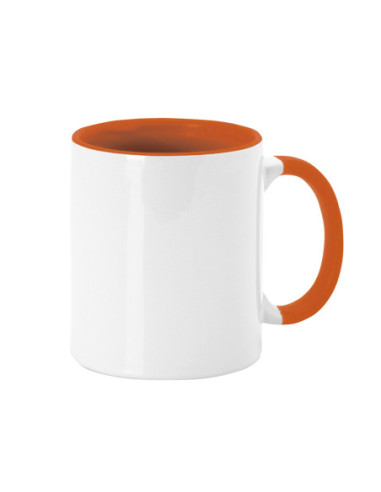 Taza Cerámica personalizable 350ml Exterior Blanco