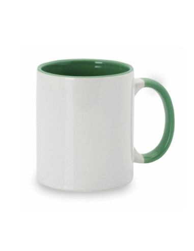 Taza Cerámica personalizable 350ml Exterior Blanco