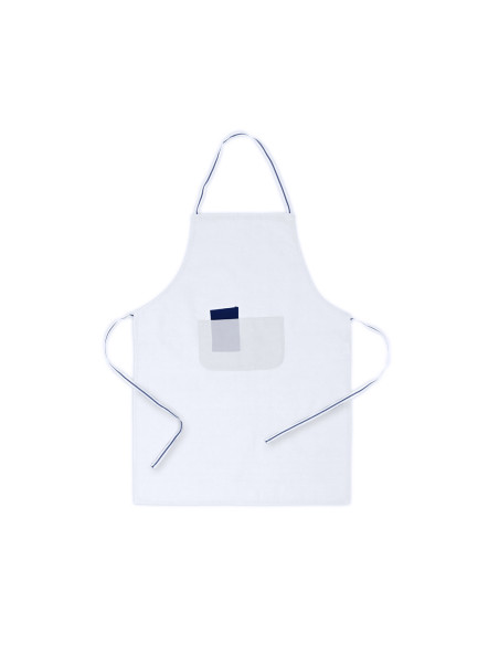 Delantal TC para Personalizar Alta calidad, bolsillo doble.
