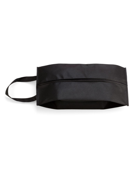 Zapatilleros personalizados en non-woven con cremallera.