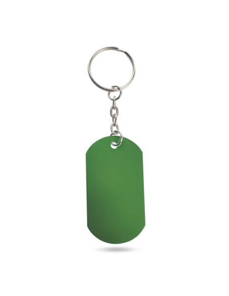 Llaveros en chapa de aluminio personalizados a laser, varios colores