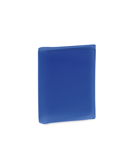 Tarjeteros personalizados en PVC de 6 compartimentos y colores