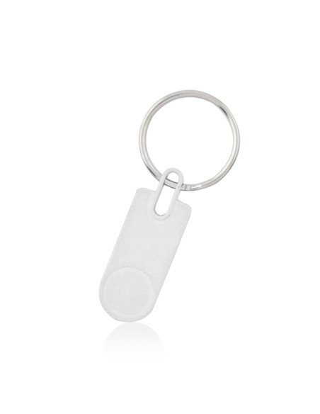 Llaveros personalizados baratos con doming colorido.