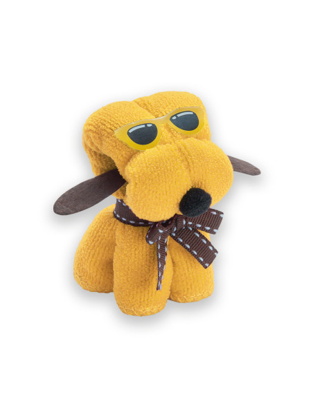 Toalla personalizada Perro, microfibra, colores vivos.