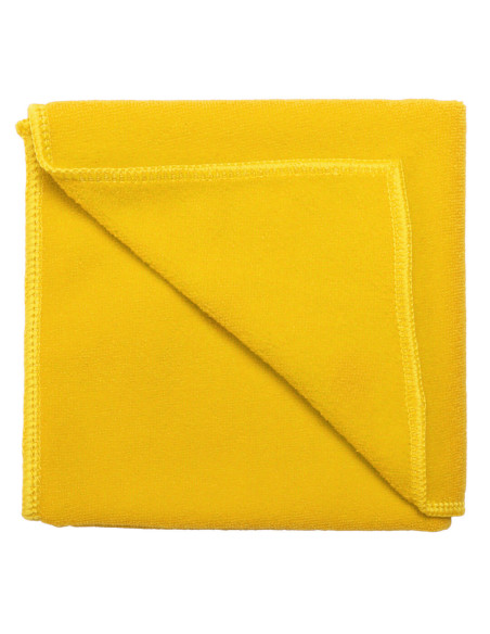 Toalla serigrafiada, 45x30 cm, microfibra, funda PVC.
