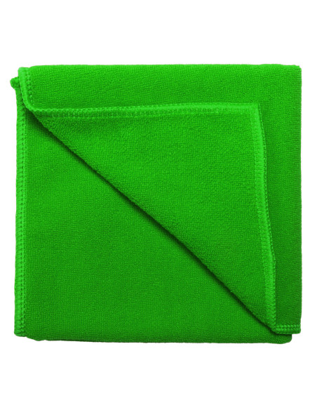 Toalla serigrafiada, 45x30 cm, microfibra, funda PVC.