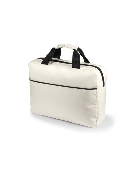 Maletín portadocumentos con cremallera personalizado en poliéster, 600D