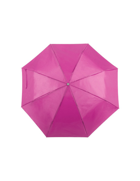 Paraguas plegables publicitarios en vivos colores.