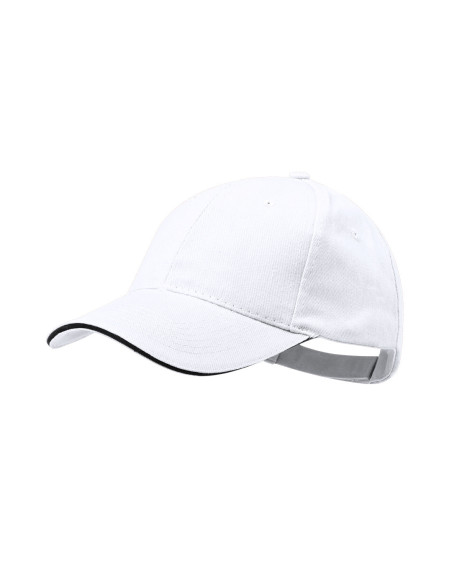 Gorra personalizada 6 paneles, 100% algodón peinado