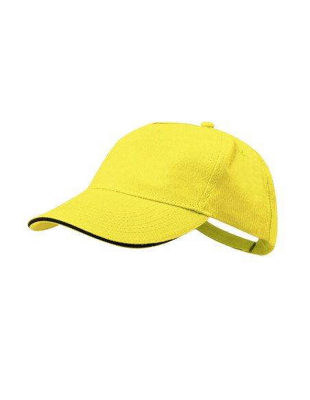 Gorra Publicitaria 5 paneles, 100% algodón peinado, variedad de colores