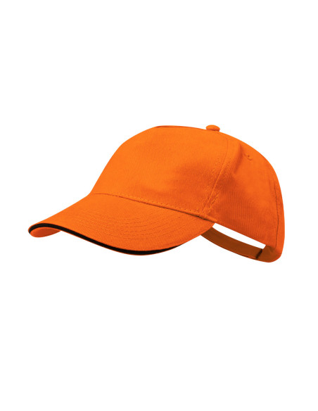 Gorra Publicitaria 5 paneles, 100% algodón peinado, variedad de colores