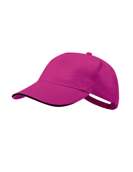 Gorra Publicitaria 5 paneles, 100% algodón peinado, variedad de colores