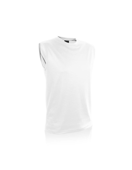 Camiseta técnica sin mangas Adulto 100% transpirable