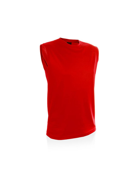 Camiseta técnica sin mangas Adulto 100% transpirable