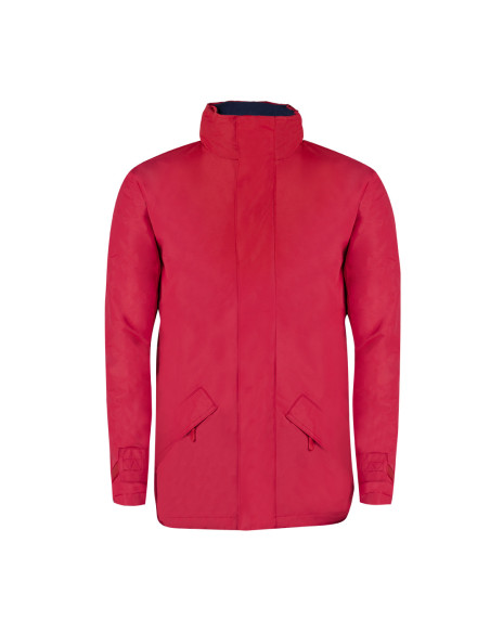 Parka personalizada e impermeable, forro polar, S-XXL.