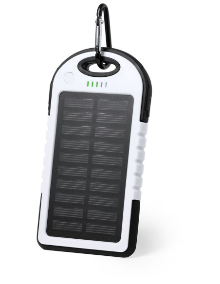 Power Bank Personalizado Solar, 4000 mAh, USB dual.