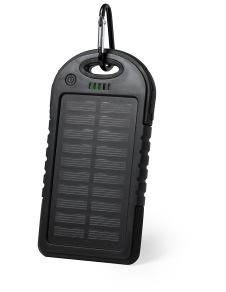 Power Bank Personalizado Solar, 4000 mAh, USB dual.