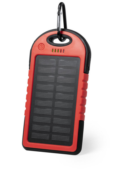 Power Bank Personalizado Solar, 4000 mAh, USB dual.