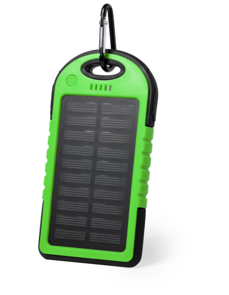 Power Bank Personalizado Solar, 4000 mAh, USB dual.