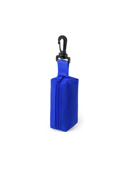 Estuche personalizado con cremallera y lápices incluidos.