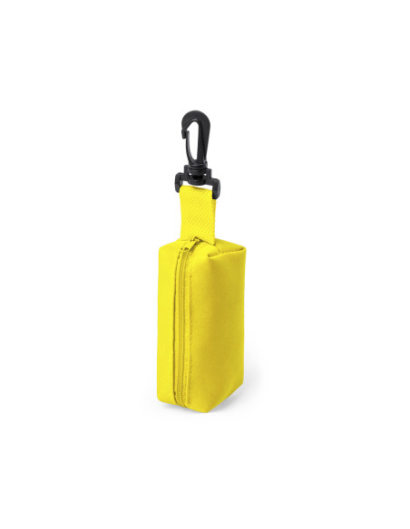 Estuche personalizado con cremallera y lápices incluidos.