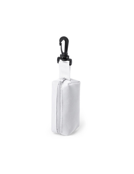 Estuche personalizado con cremallera y lápices incluidos.