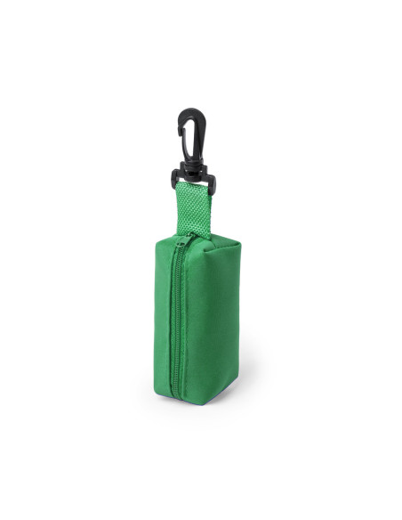 Estuche personalizado con cremallera y lápices incluidos.