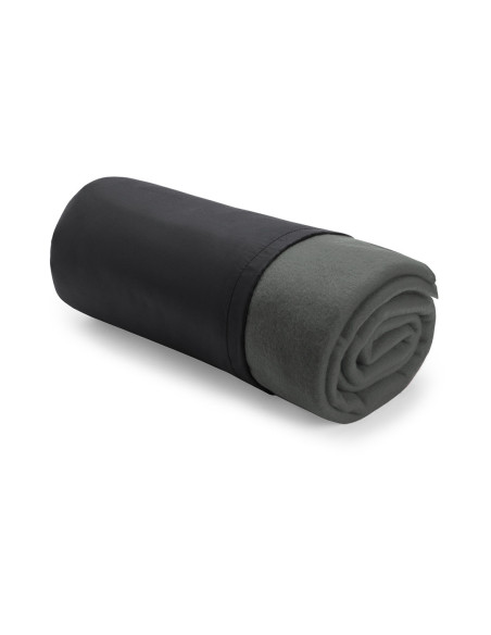 Manta promocional 120x150 cm, polar fleece, funda.