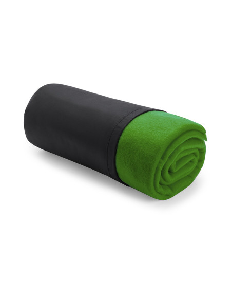 Manta promocional 120x150 cm, polar fleece, funda.