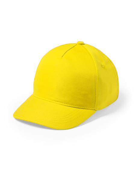 Gorra Publicitaria 5 paneles, 100% microfibra/poliéster, acabado suave.
