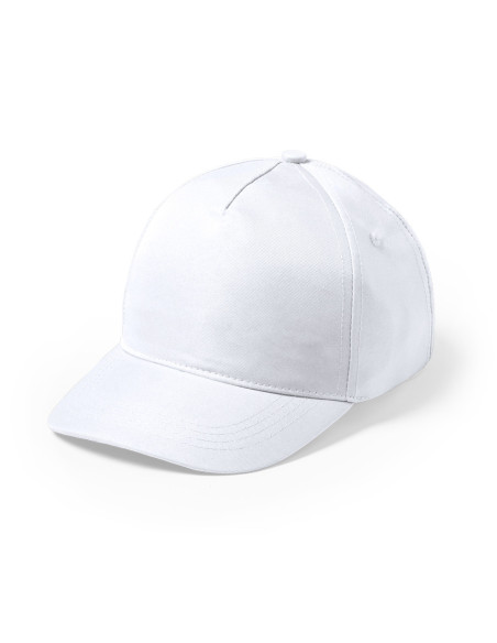 Gorra Publicitaria 5 paneles, 100% microfibra/poliéster, acabado suave.