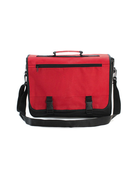 Maletín personalizado en poliéster con bandolera y funda.
