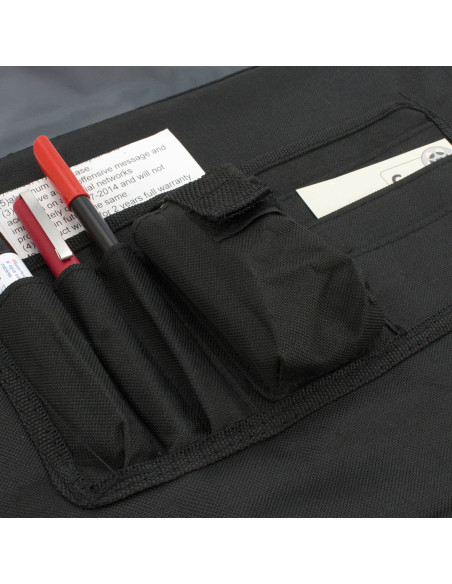 Maletín personalizado en poliéster con bandolera y funda.