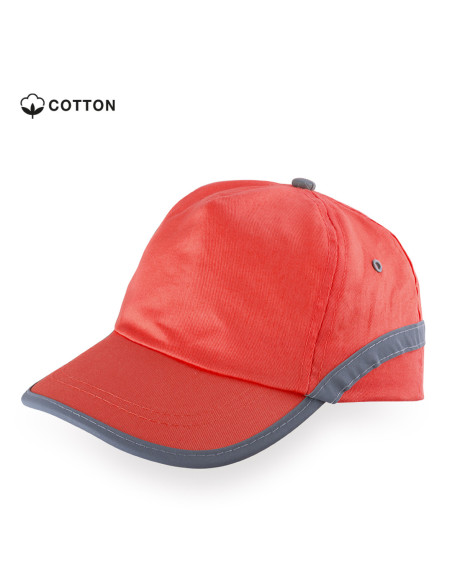 Gorra Publicitaria 5 paneles, 100% algodón, colores vivos