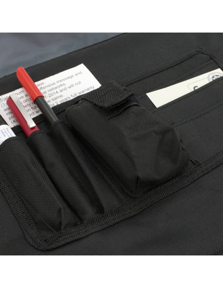 Maletín personalizado en poliéster con bandolera y funda.