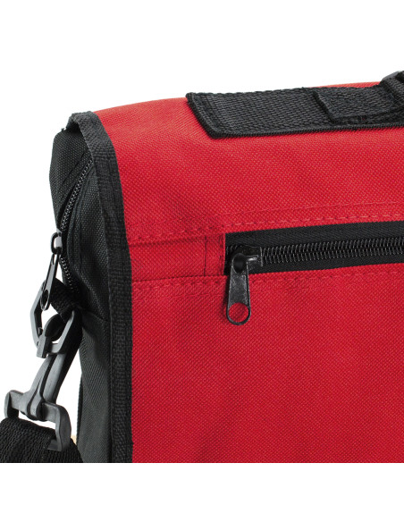 Maletín personalizado en poliéster con bandolera y funda.